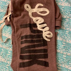 Pink boyfriend sweatpants